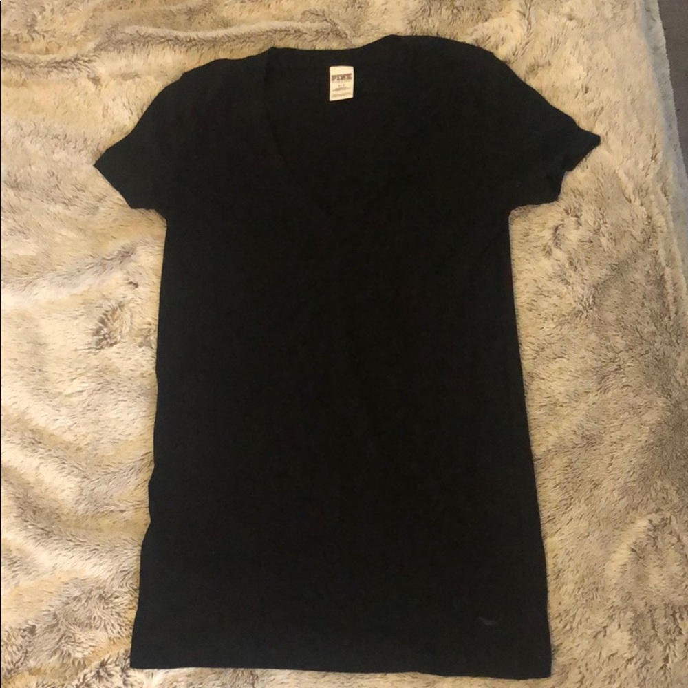 PINK black tshirt